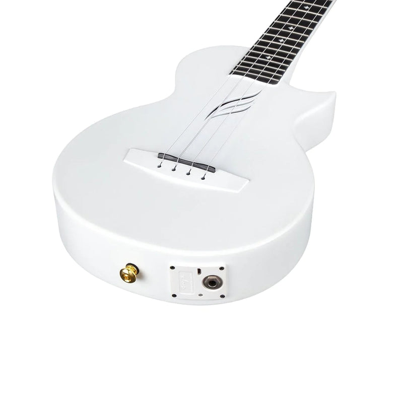 Enya Nova U Carbon Tenor Pro Ukulele - Electric - White