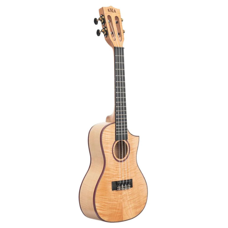 Kala Solid Flame Maple Concert Ukulele
