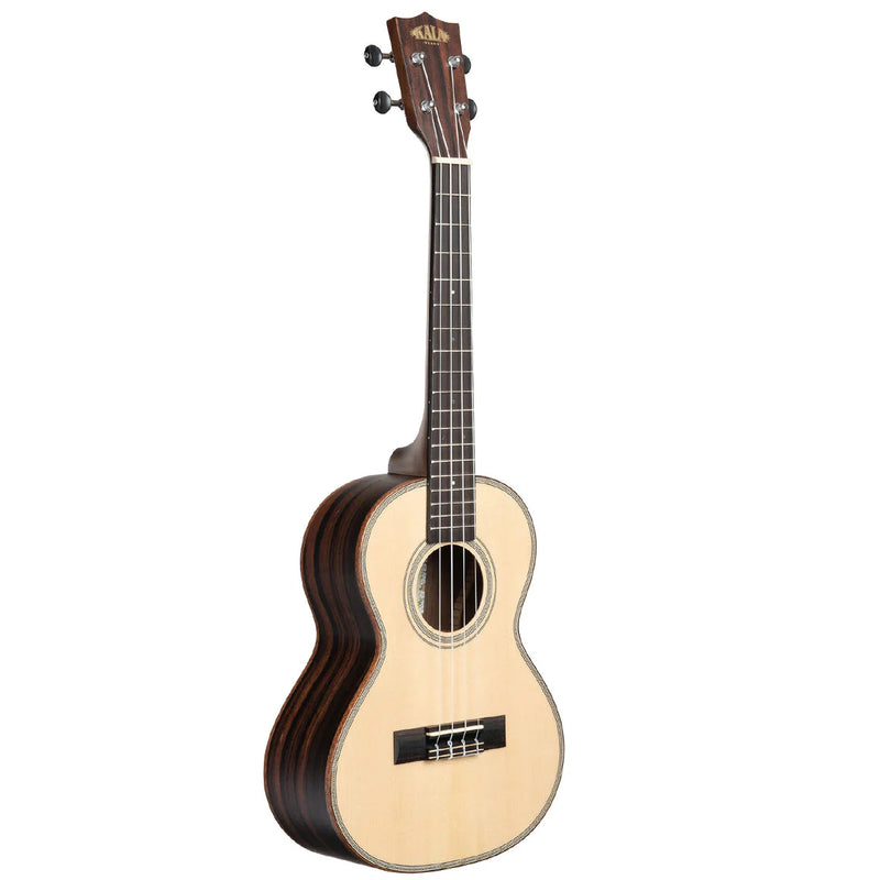 Kala Spruce and Striped Ebony Tenor Ukulele