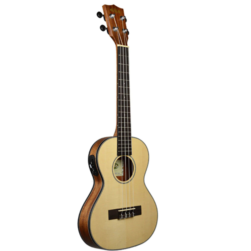 Kala Solid Spruce Travel Tenor Electric Ukulele