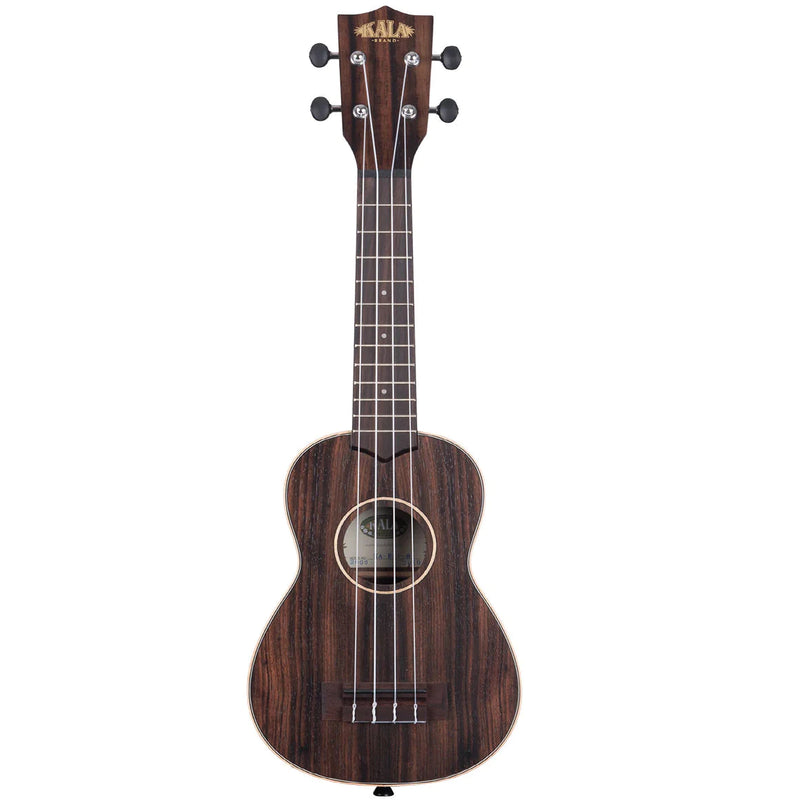 Kala Striped Ebony Soprano Ukulele