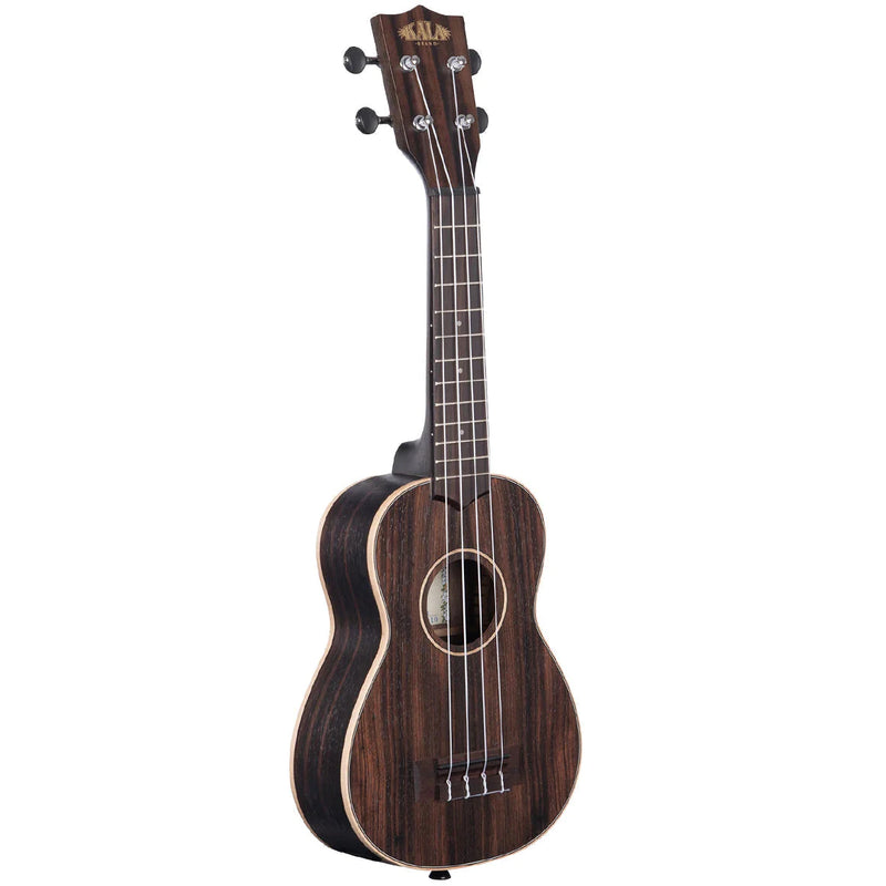 Kala Striped Ebony Soprano Ukulele