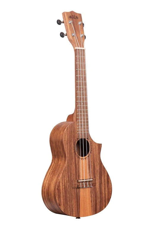 Kala Teak Tri-Top Cutaway Concert Electric Ukulele