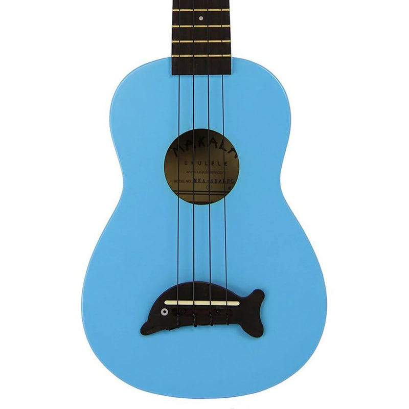 Makala Dolphin Blue Gloss Soprano Ukulele