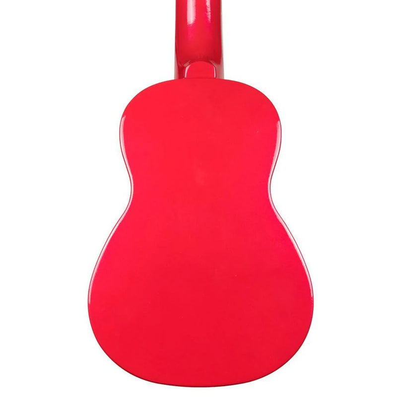 Makala Dolphin Candy Apple Red Soprano Ukulele