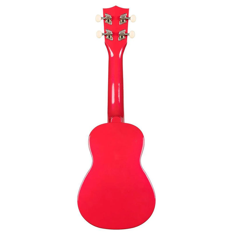 Makala Dolphin Candy Apple Red Soprano Ukulele