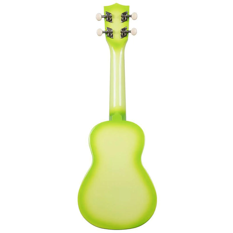 Makala Dolphin Green Burst Soprano Ukulele