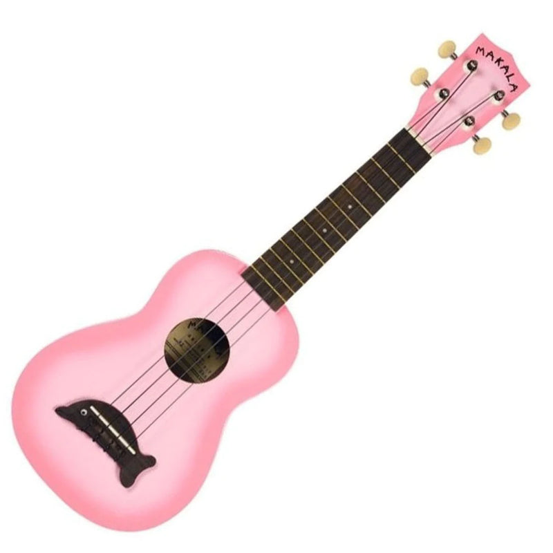 Makala Dolphin Pink Burst Soprano Ukulele