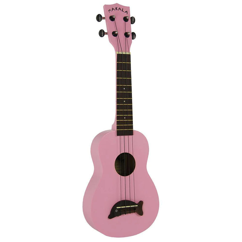Makala Dolphin Pink Gloss Soprano Ukulele