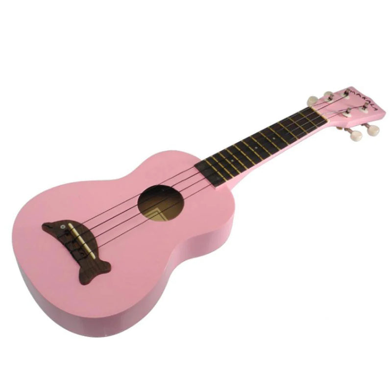 Makala Dolphin Pink Gloss Soprano Ukulele
