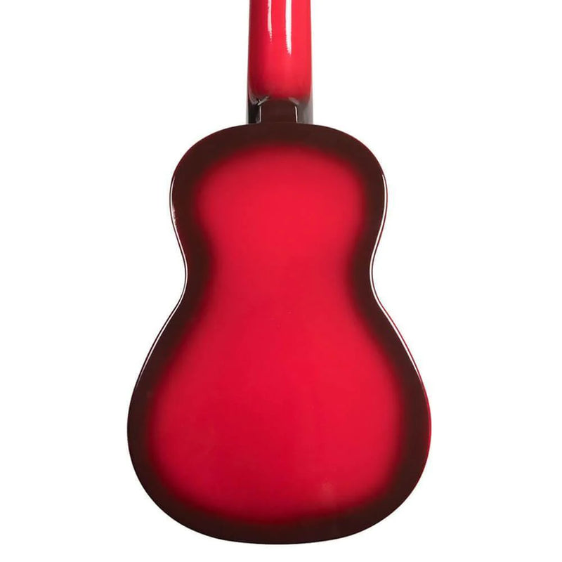 Makala Dolphin Red Burst Soprano Ukulele