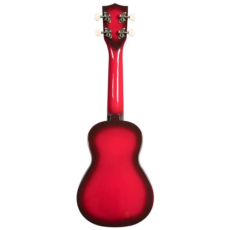 Makala Dolphin Red Burst Soprano Ukulele