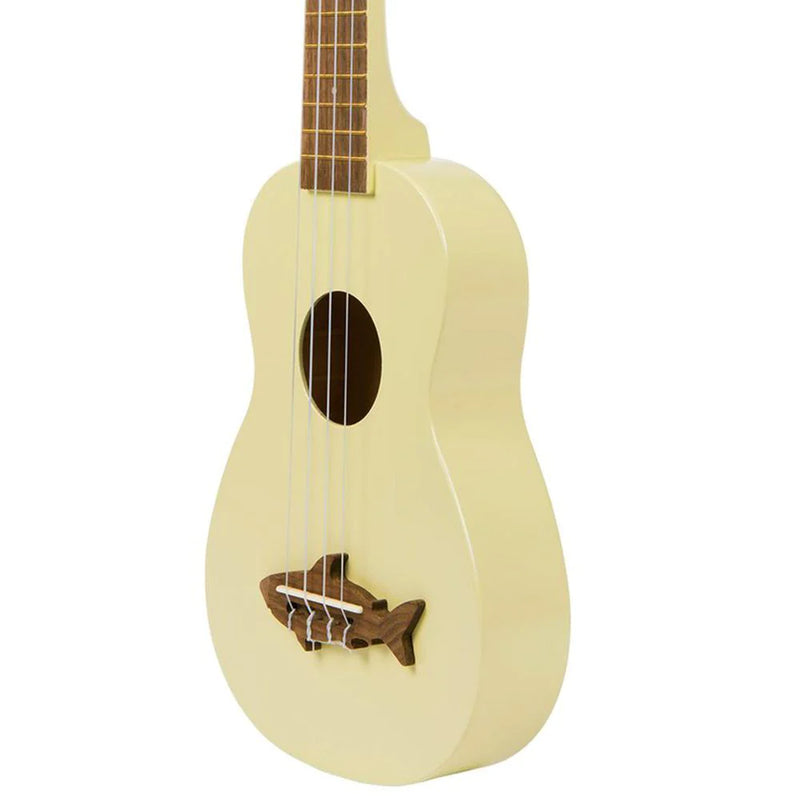 Makala Shark Coral Yellow Soprano Ukulele