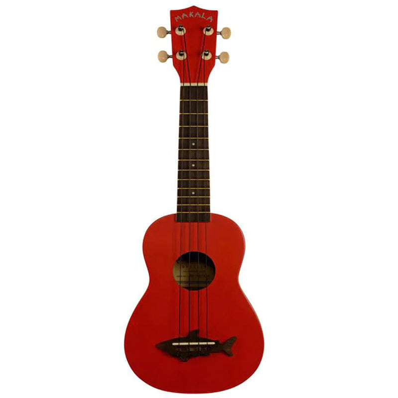 Makala Shark Sea Red Soprano Ukulele