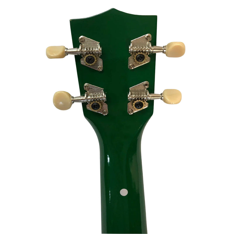 Makala Soprano Dolphin Green Ukulele - Learner Series