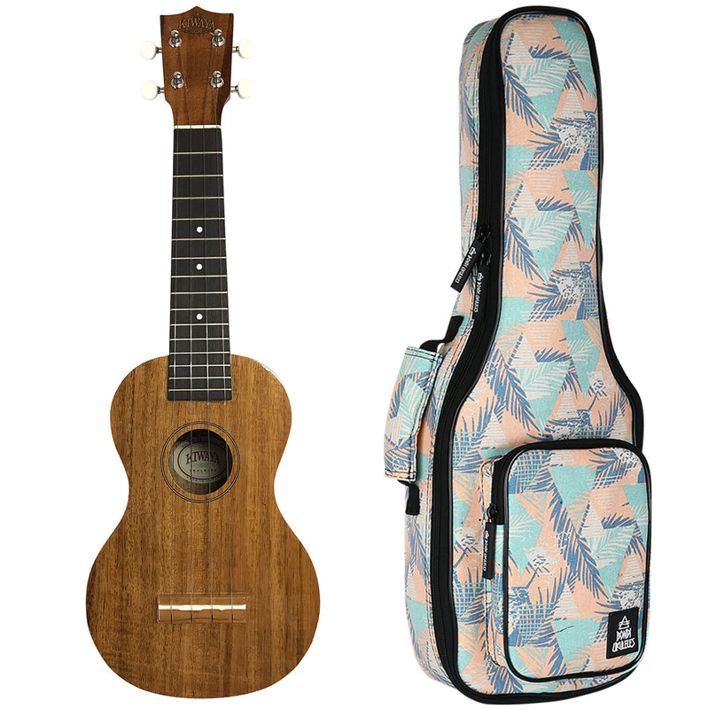 Kiwaya Eco Series Hawaiian Koa Soprano Ukulele KS-5G