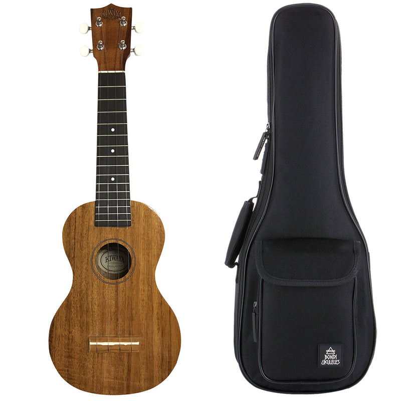 Kiwaya Eco Series Hawaiian Koa Soprano Ukulele KS-5G