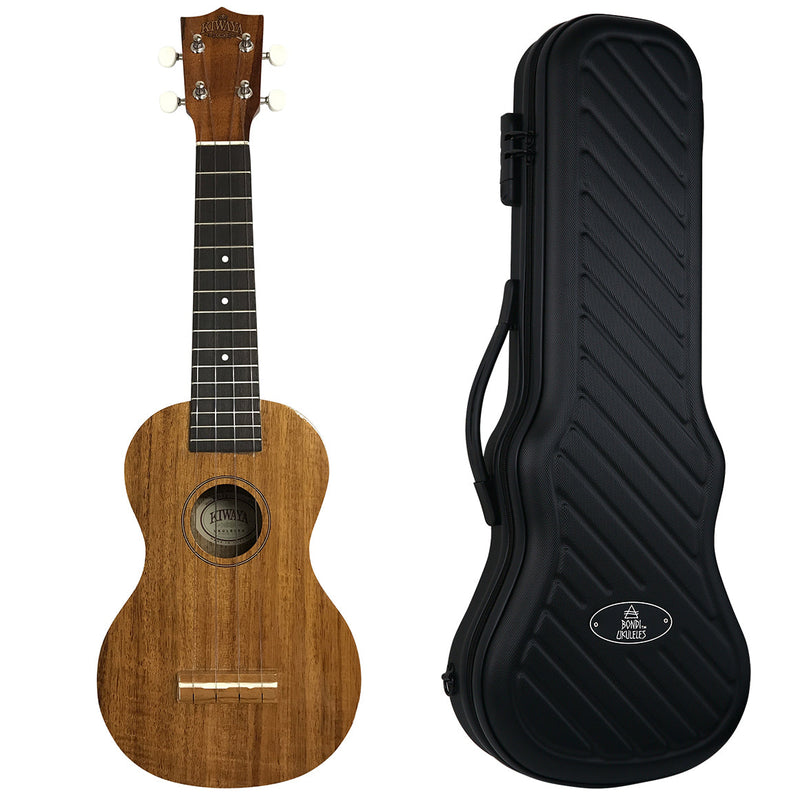 Kiwaya Eco Series Hawaiian Koa Soprano Ukulele KS-5G