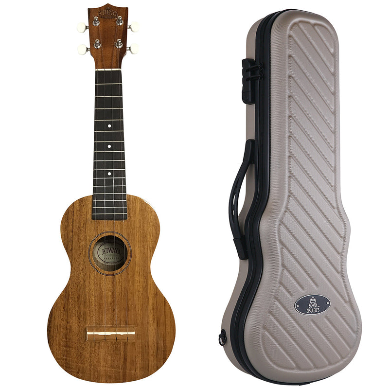 Kiwaya Eco Series Hawaiian Koa Soprano Ukulele KS-5G