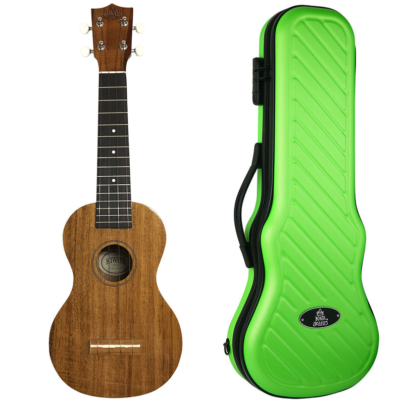 Kiwaya Eco Series Hawaiian Koa Soprano Ukulele KS-5G