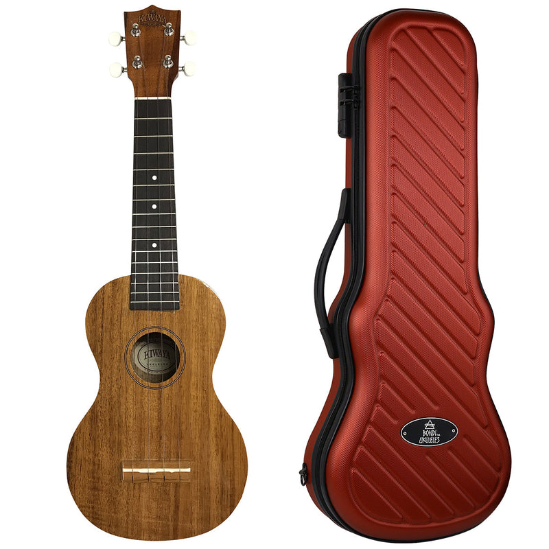 Kiwaya Eco Series Hawaiian Koa Soprano Ukulele KS-5G