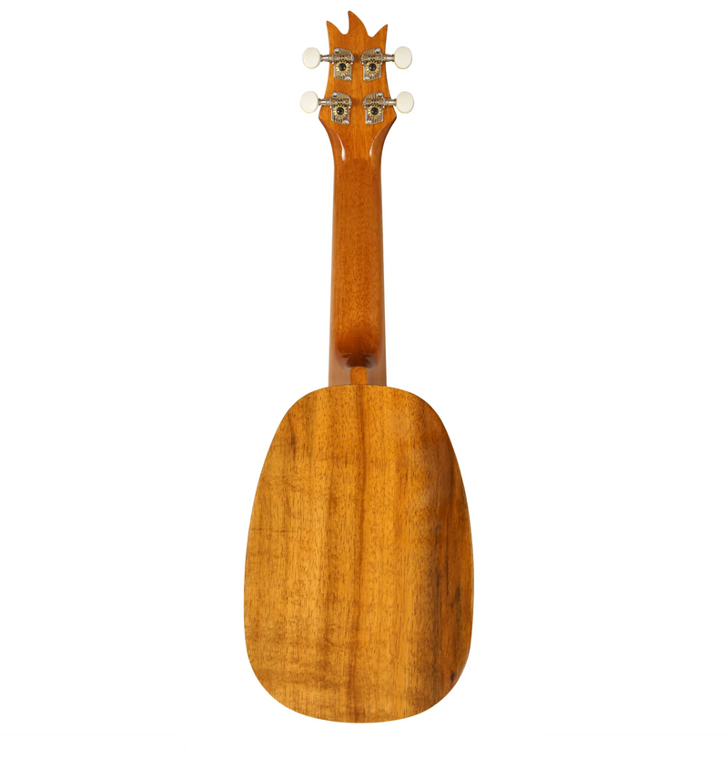Kiwaya Eco Series Hawaiian Koa Soprano Pineapple Ukulele KS-4P