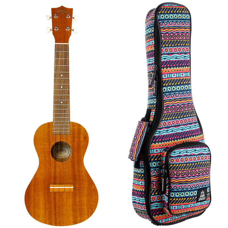Kiwaya Eco Series Hawaiian Koa Concert Ukulele KC-5G