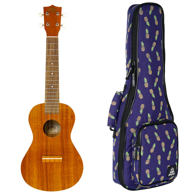 Kiwaya Eco Series Hawaiian Koa Concert Ukulele KC-5G