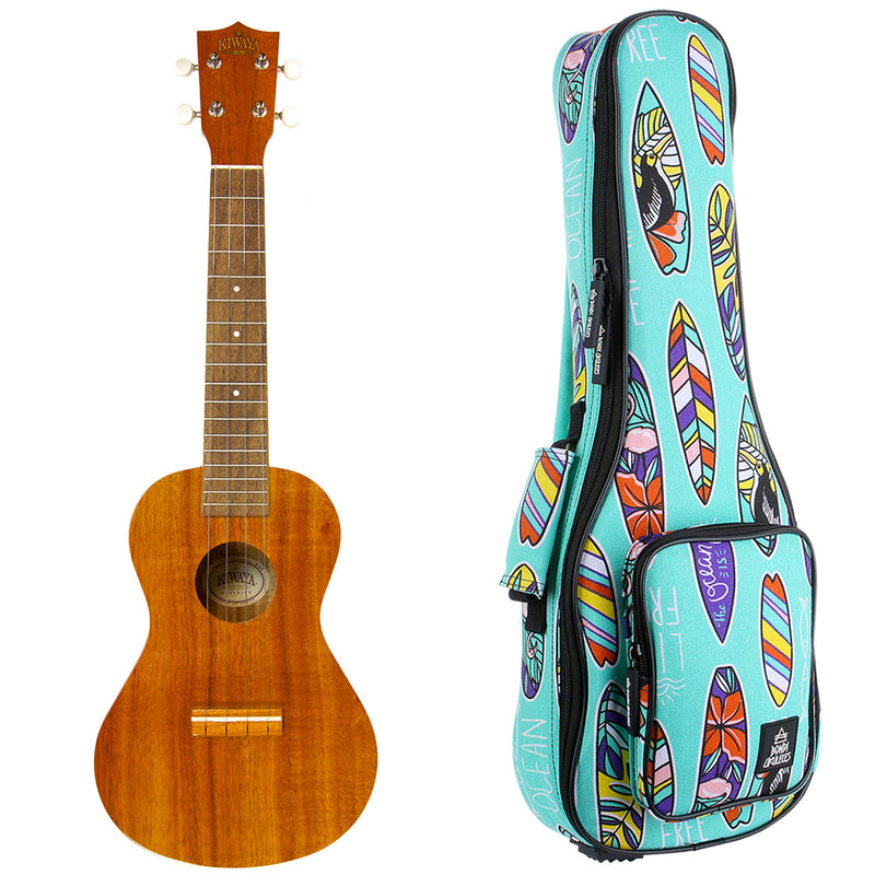 Kiwaya Eco Series Hawaiian Koa Concert Ukulele KC-5G
