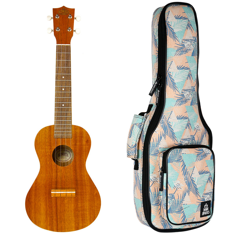 Kiwaya Eco Series Hawaiian Koa Concert Ukulele KC-5G