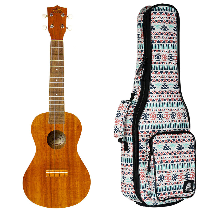 Kiwaya Eco Series Hawaiian Koa Concert Ukulele KC-5G
