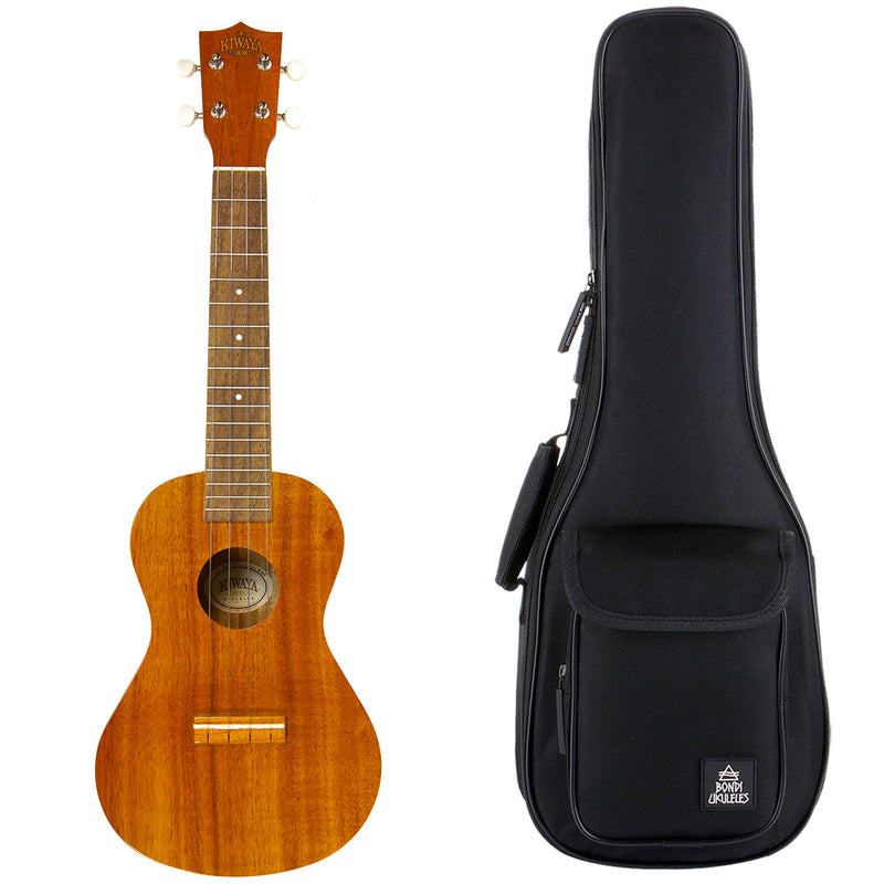 Kiwaya Eco Series Hawaiian Koa Concert Ukulele KC-5G