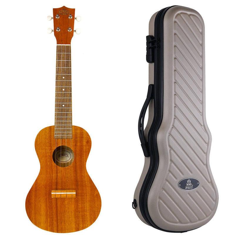 Kiwaya Eco Series Hawaiian Koa Concert Ukulele KC-5G