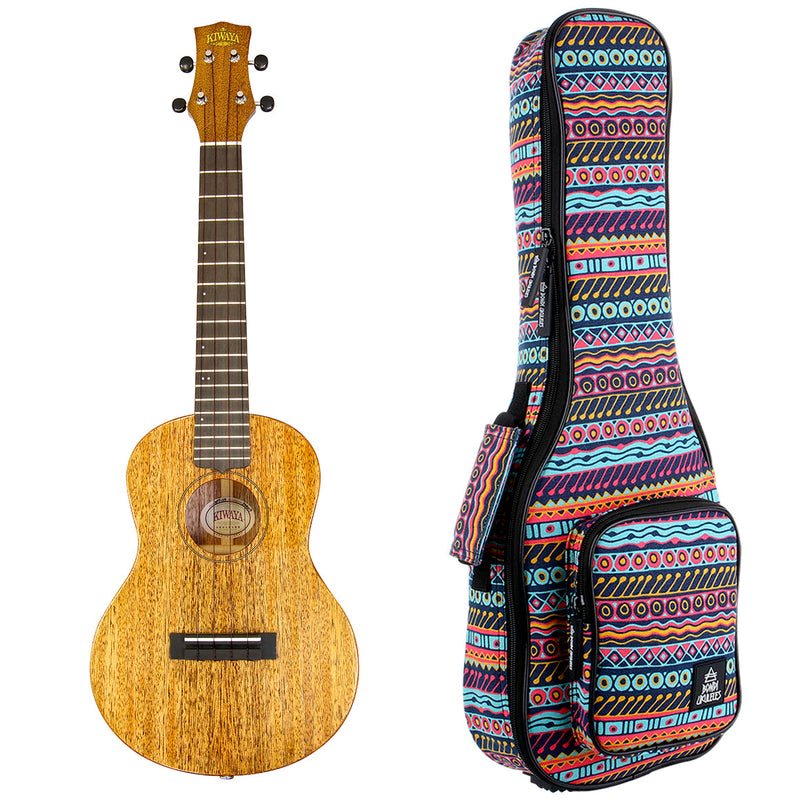 Kiwaya Strummer Series Solid Mahogany Tenor Ukulele KPT-1M/E