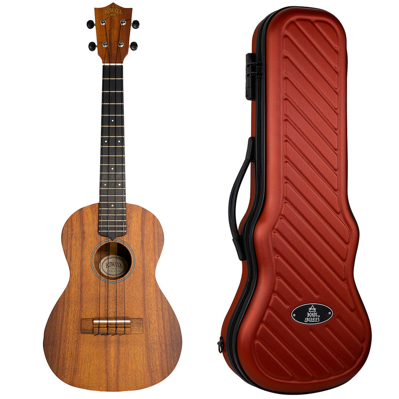 Kiwaya Artist Series Solid Hawaiian Koa Tenor Ukulele KTT-2K