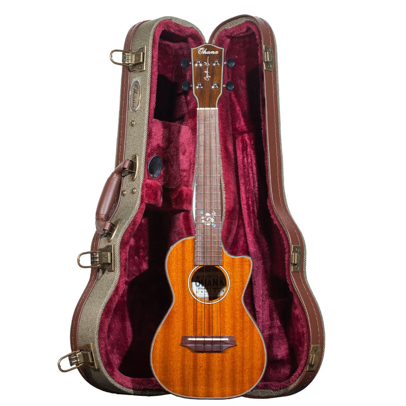Ohana Cynthia Lin Series All Solid Mahogany Concert Ukulele