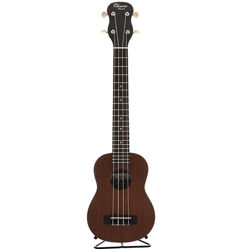 Ohana SK-30L Mahogany Soprano Ukulele - Tenor Neck