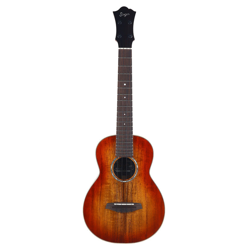 aNueNue Singer Ice Tea Sunburst Hawaiian Koa Tenor RT1K Ukulele