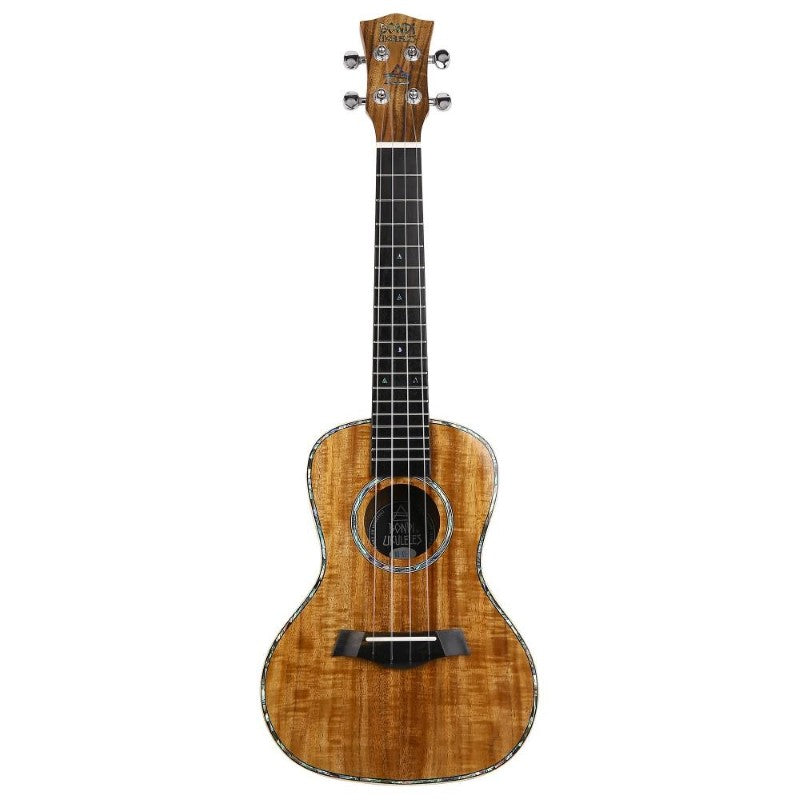 Ripple KOA Concert Ukulele Bundle Bondi Ukuleles Deluxe Black
