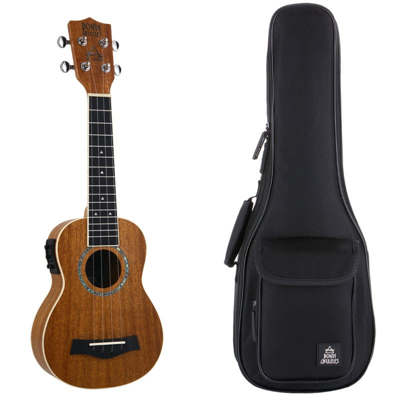 Bondi Arcadia Mahogany Soprano Electric Ukulele Left Handed