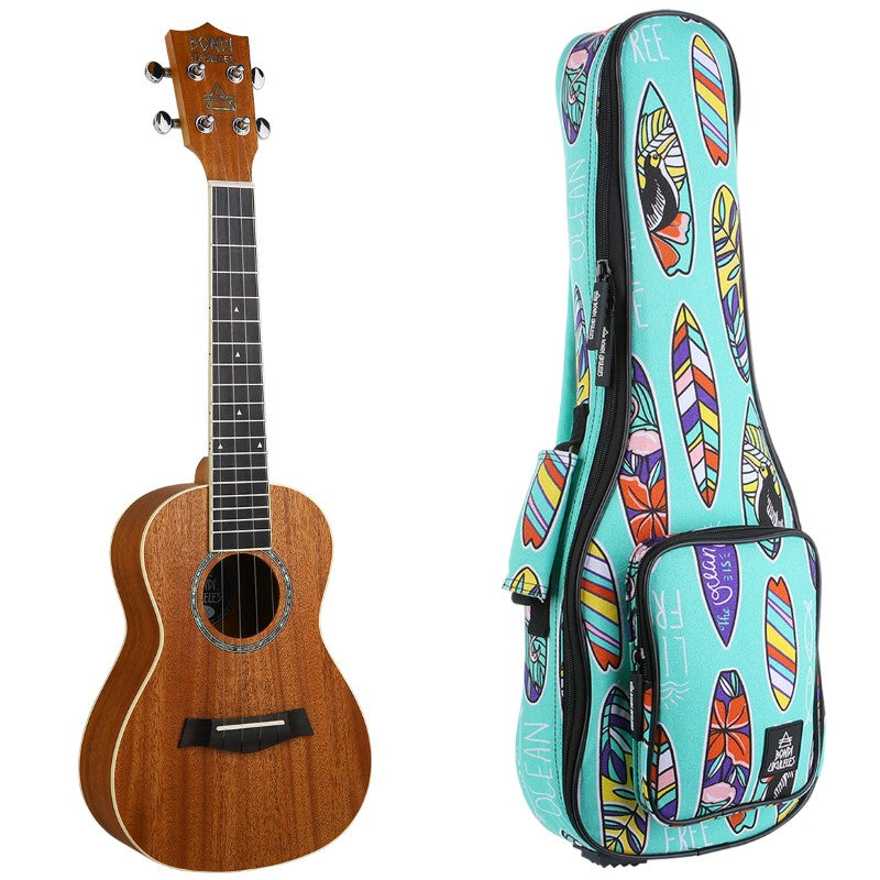 Bondi Arcadia Mahogany Concert Ukulele - This Ukulele is LIT!