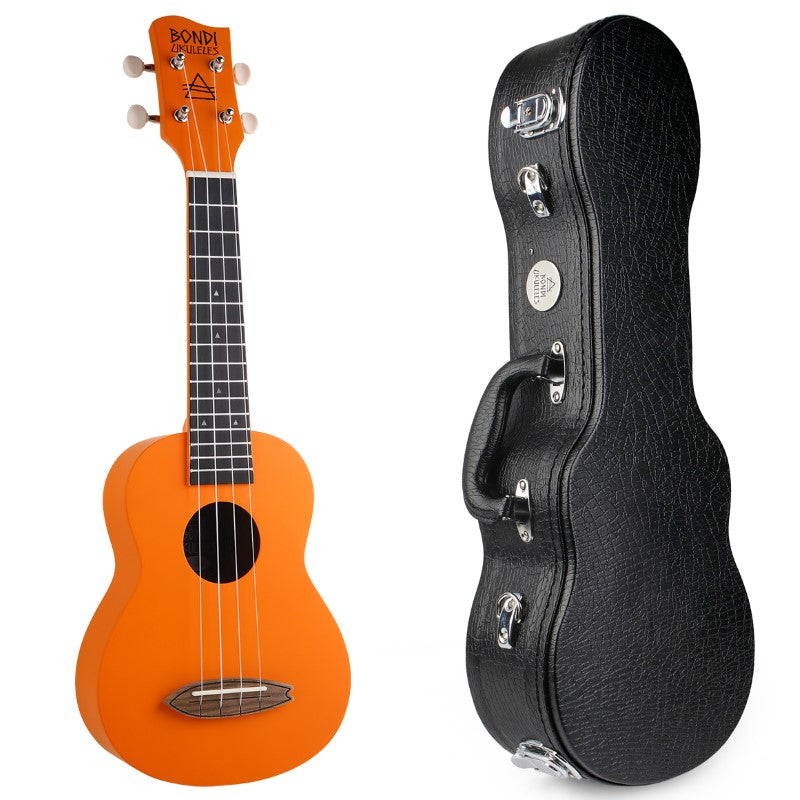 Bondi Surf Soprano Mahogany Ukulele Lit Kit Fire Mojito