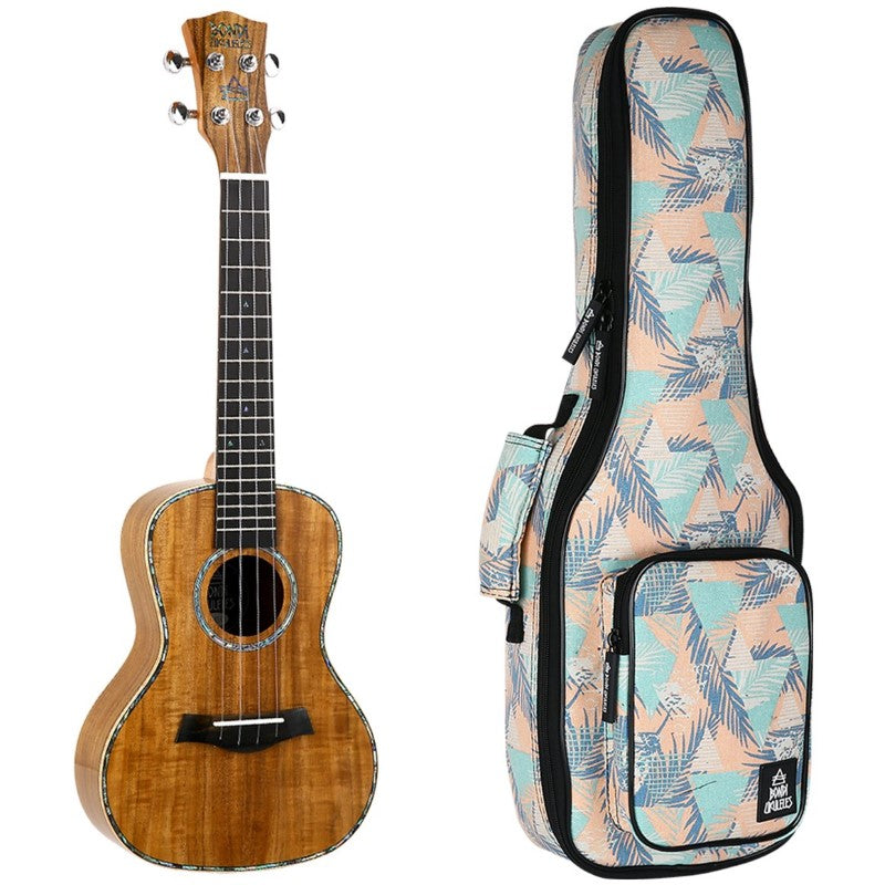 Bondi Ripple Koa Concert Ukulele - Left Handed