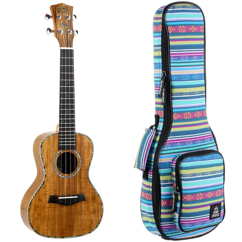 Bondi Ripple Koa Concert Ukulele - Left Handed