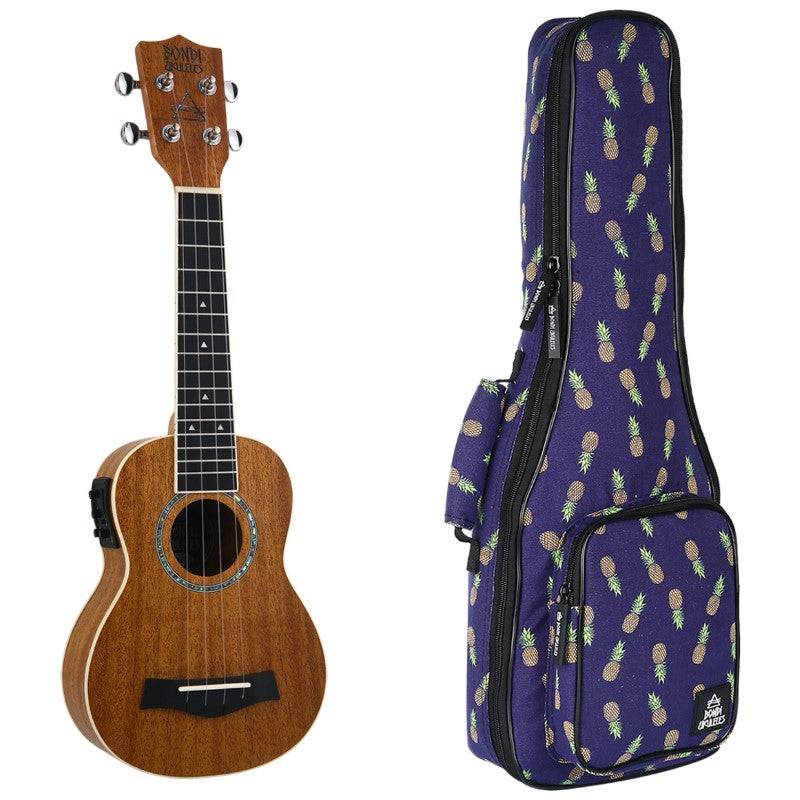 Bondi Arcadia Mahogany Soprano Electric Ukulele Left Handed