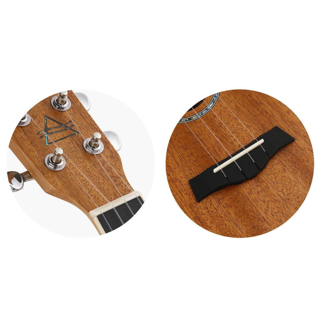 Arcadia Mahogany Concert Electric Ukulele Bundle - Bondi Ukuleles