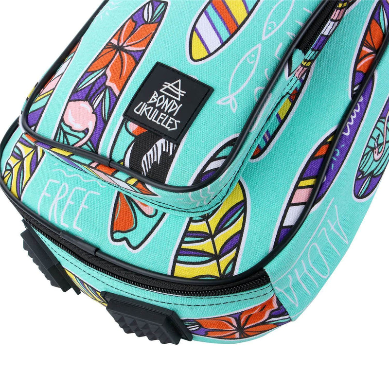 Bondi Boards of Paradise Ukulele Gig Bag - Soprano Size