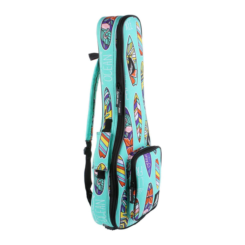 Bondi Boards of Paradise Ukulele Gig Bag - Soprano Size