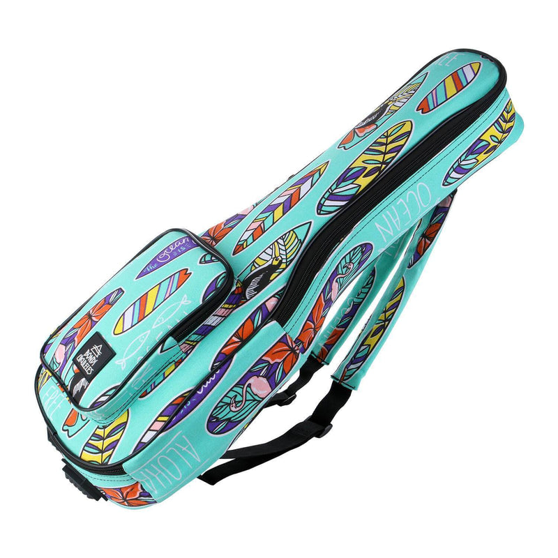 Bondi Boards of Paradise Ukulele Gig Bag - Soprano Size
