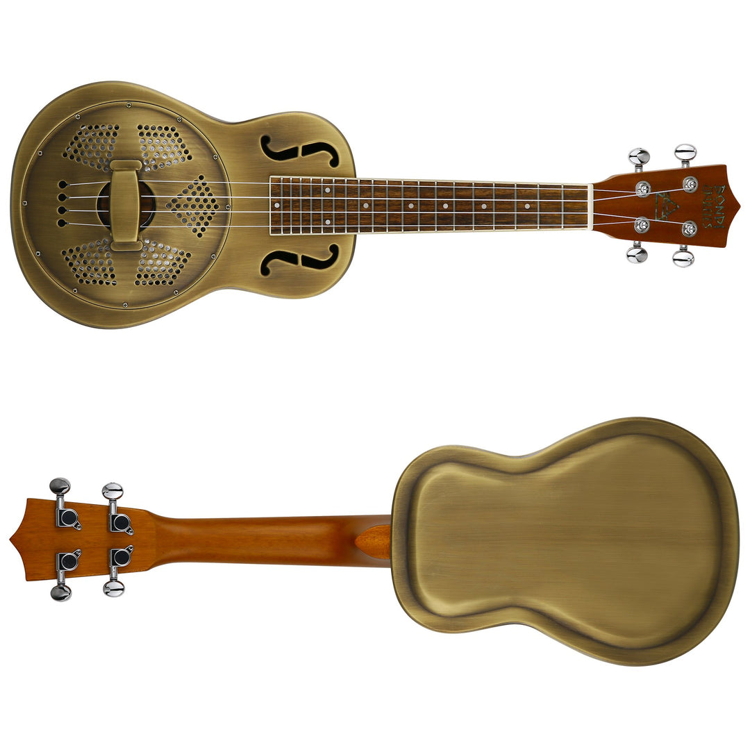 新品　エレキウクレレテナーサイズ　Bondi Ukuleles Bondi Bluegrass Silver Resonator Concert Ukulele – Bondi Ukuleles